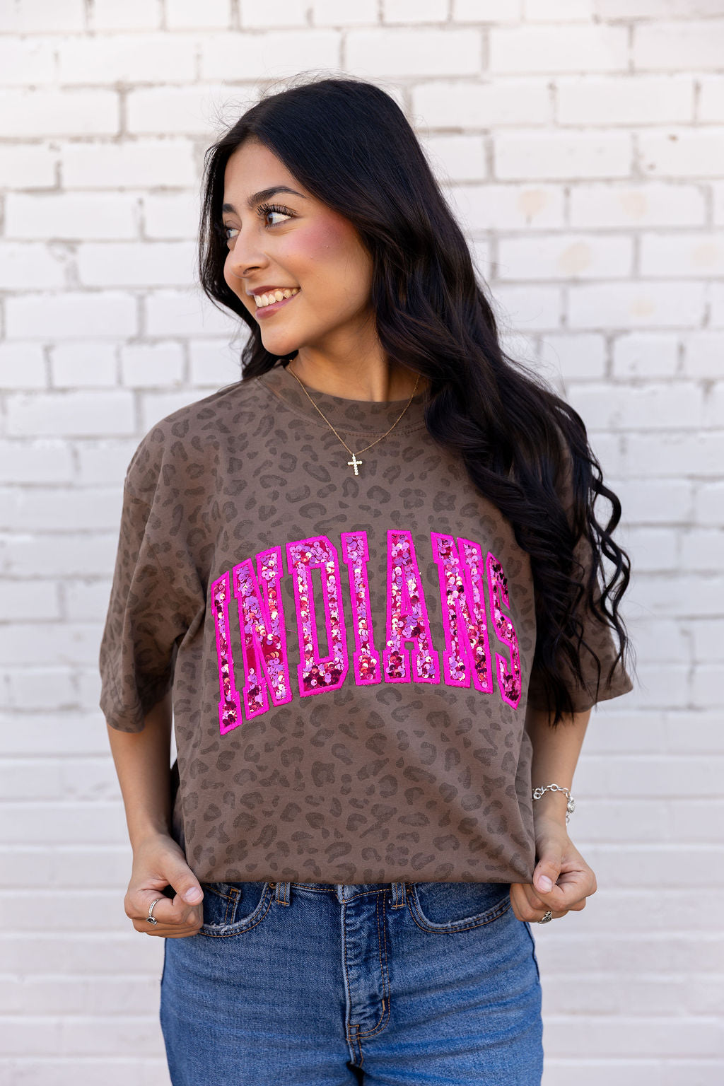 Leopard Mascot Tee