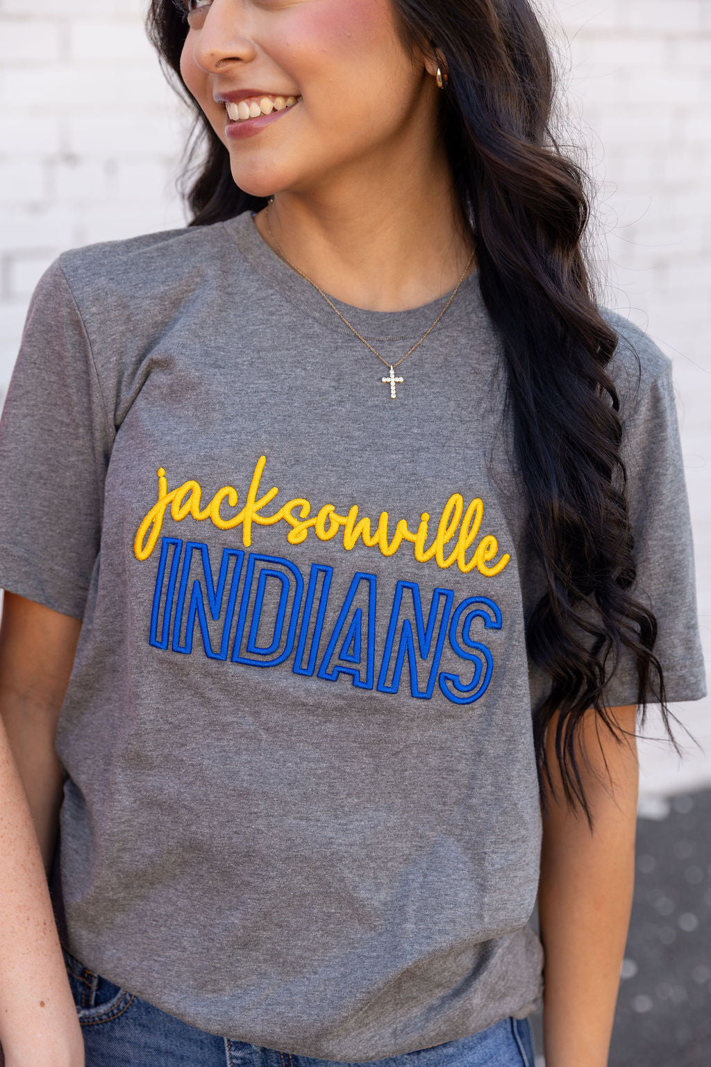 Bella Canvas Script Puff Embroidered Spirit Tee
