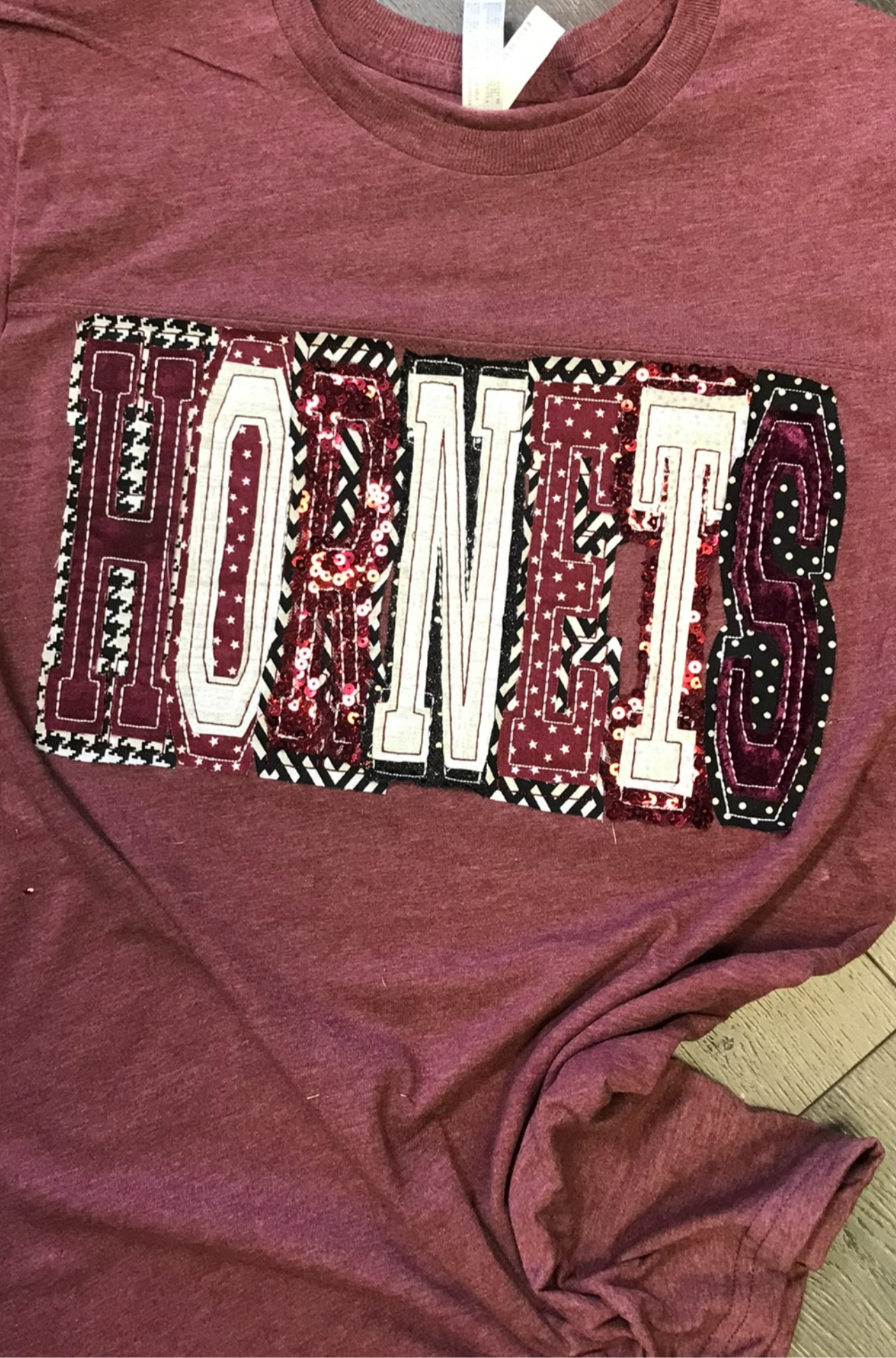 Bella Canvas Double Layer Applique Spirit Tee