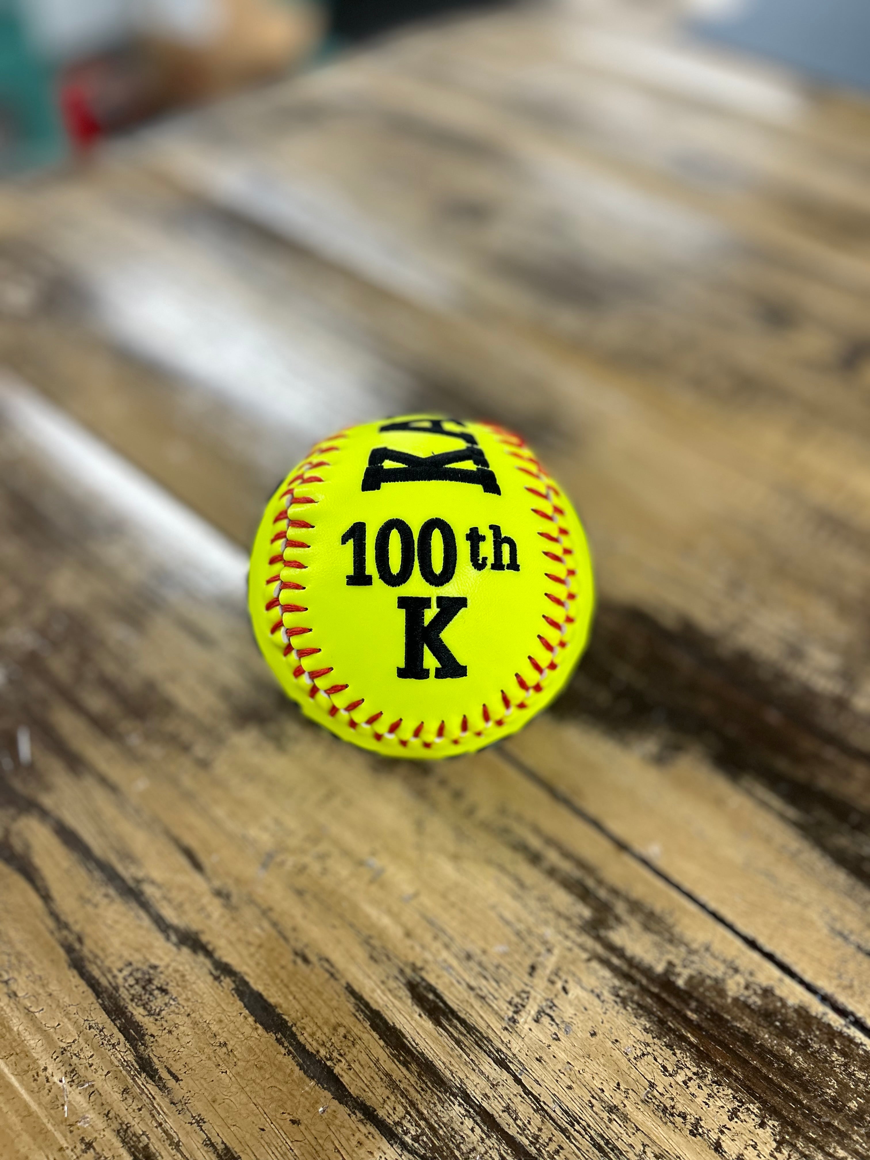 Custom Embroidered Softball