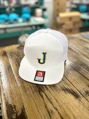 White Custom Logo Coaches Hat