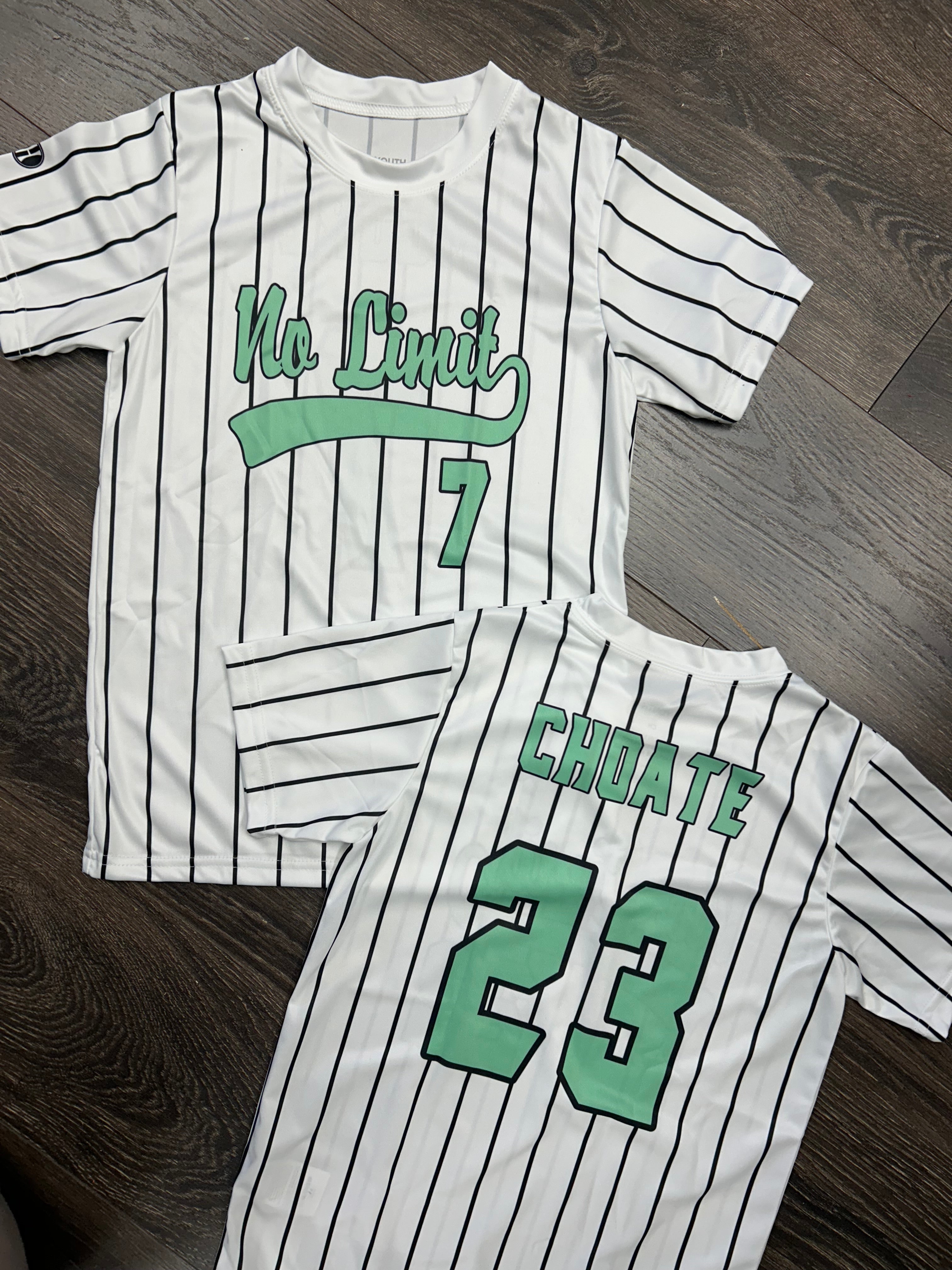Custom Pinstripe Team Jersey
