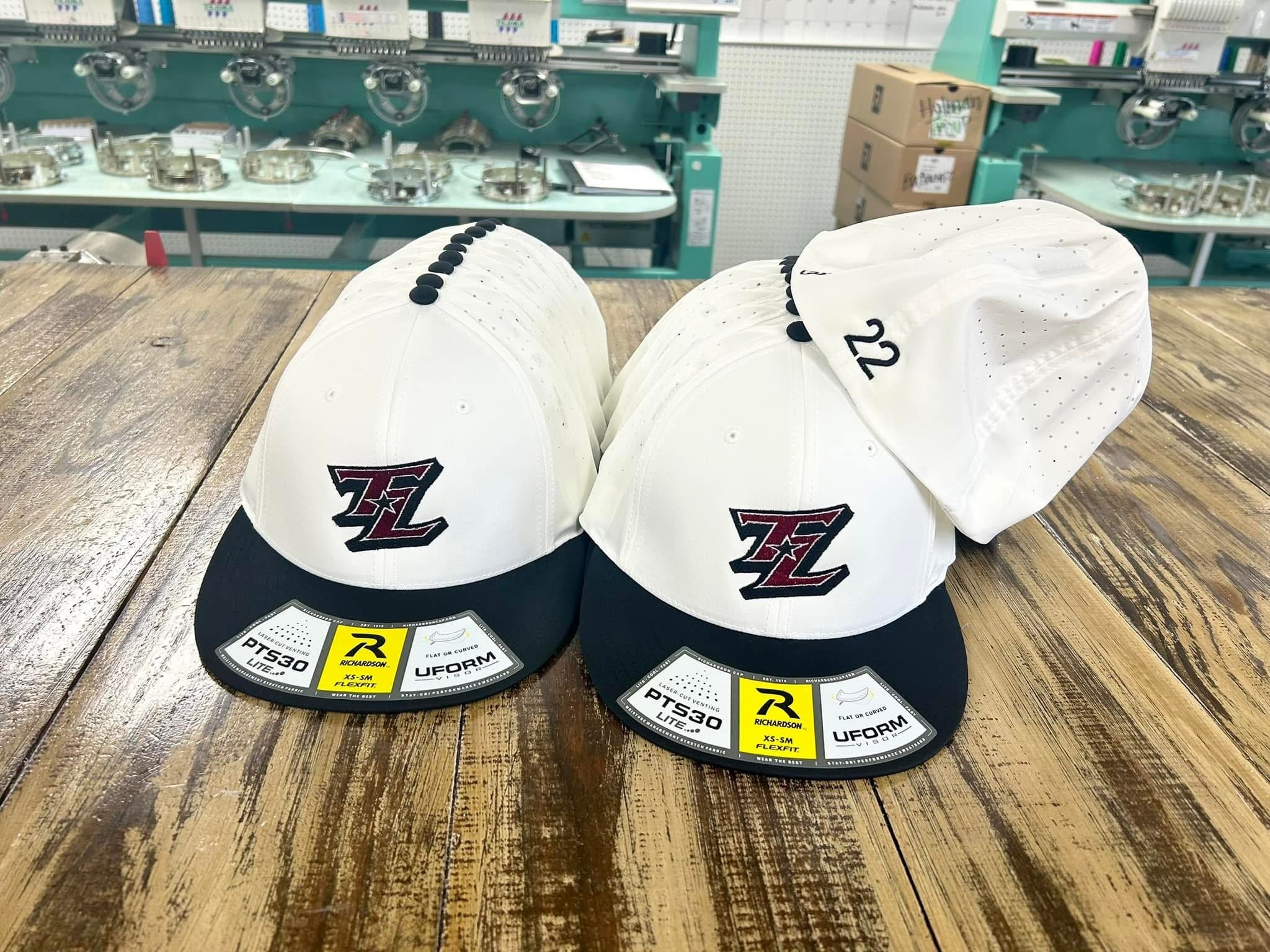 White/Black Custom Baseball Hat