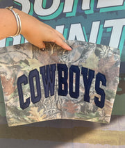 Camo Cowboys Tee