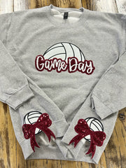 Volleyball Game Day Sweatshirt
