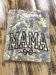Camo Bow Mama Tee