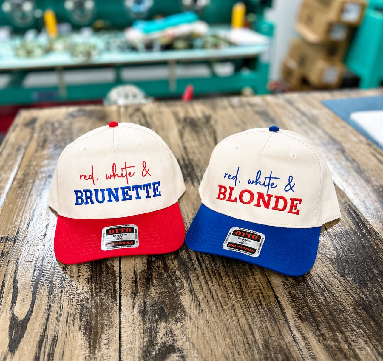 Red, White & Blue Trucker Hat