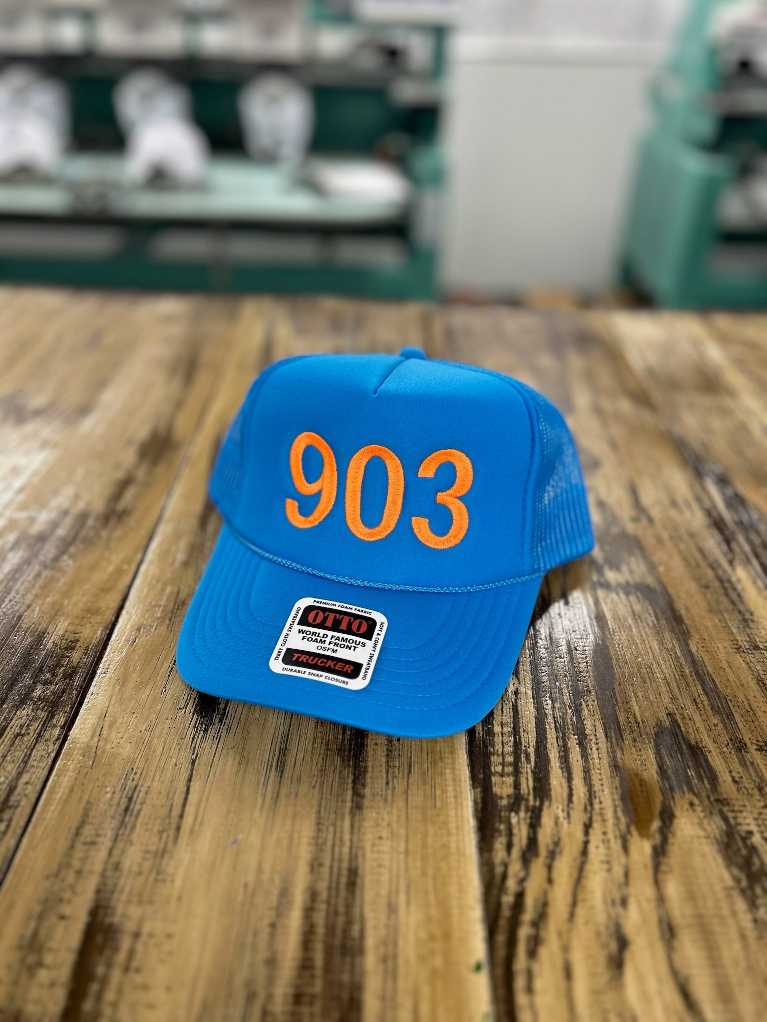 Area Code Foam Trucker Hat