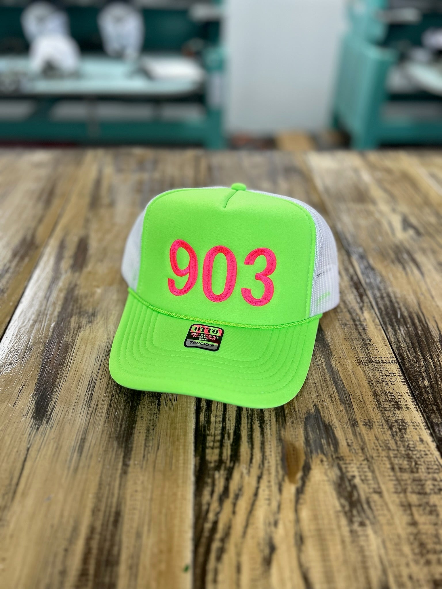 Area Code Foam Trucker Hat