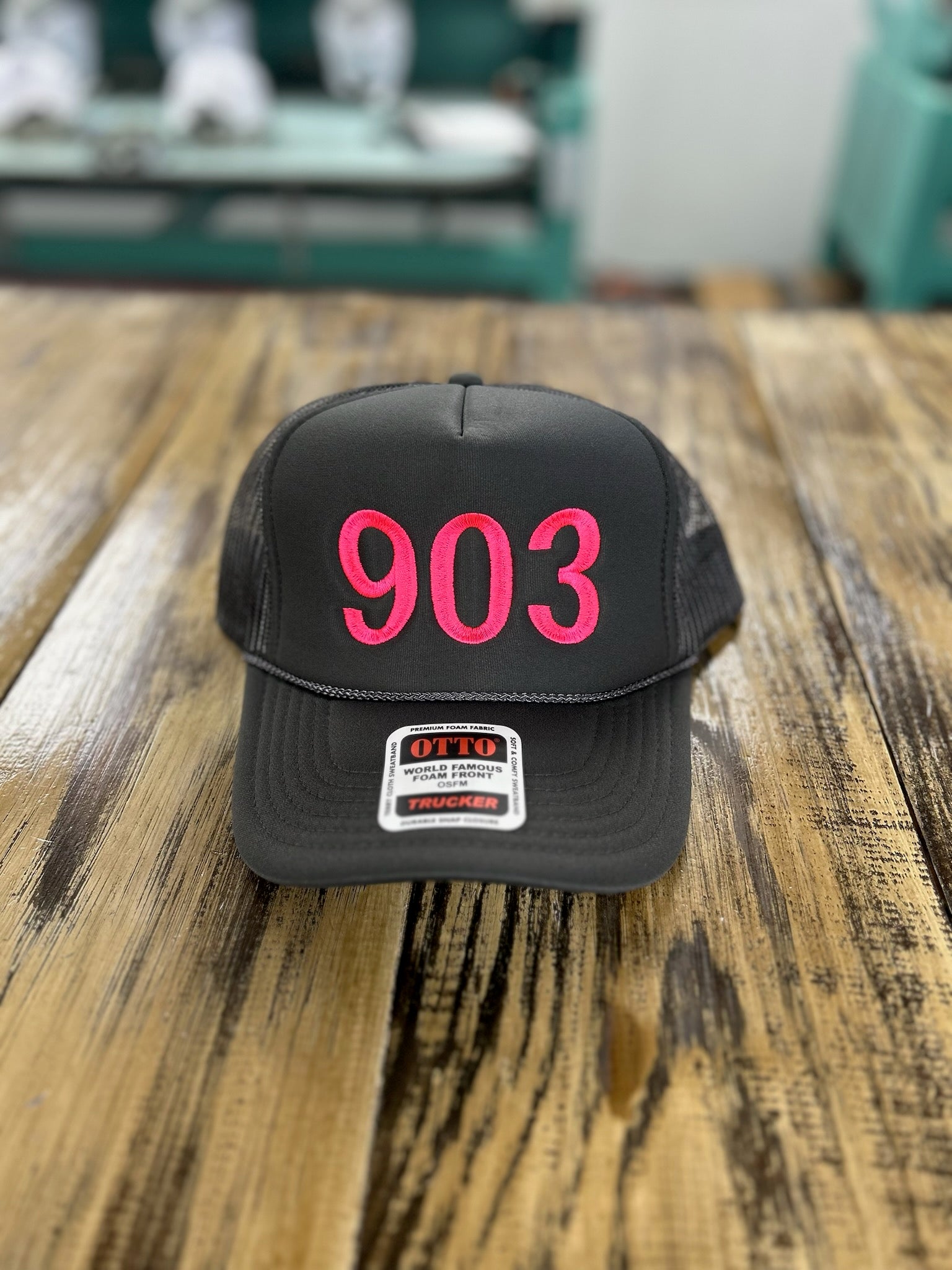 Area Code Foam Trucker Hat