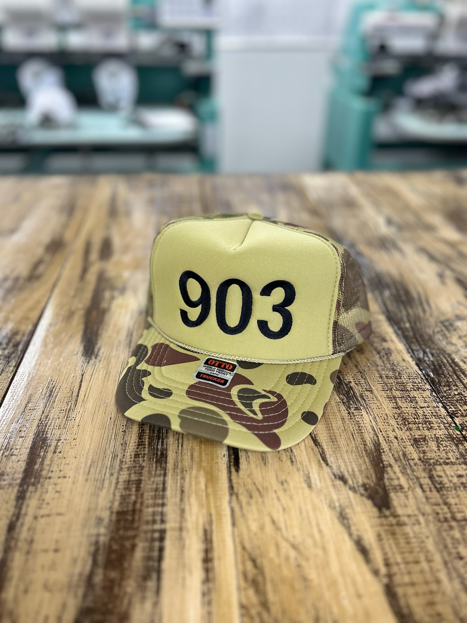 Area Code Foam Trucker Hat