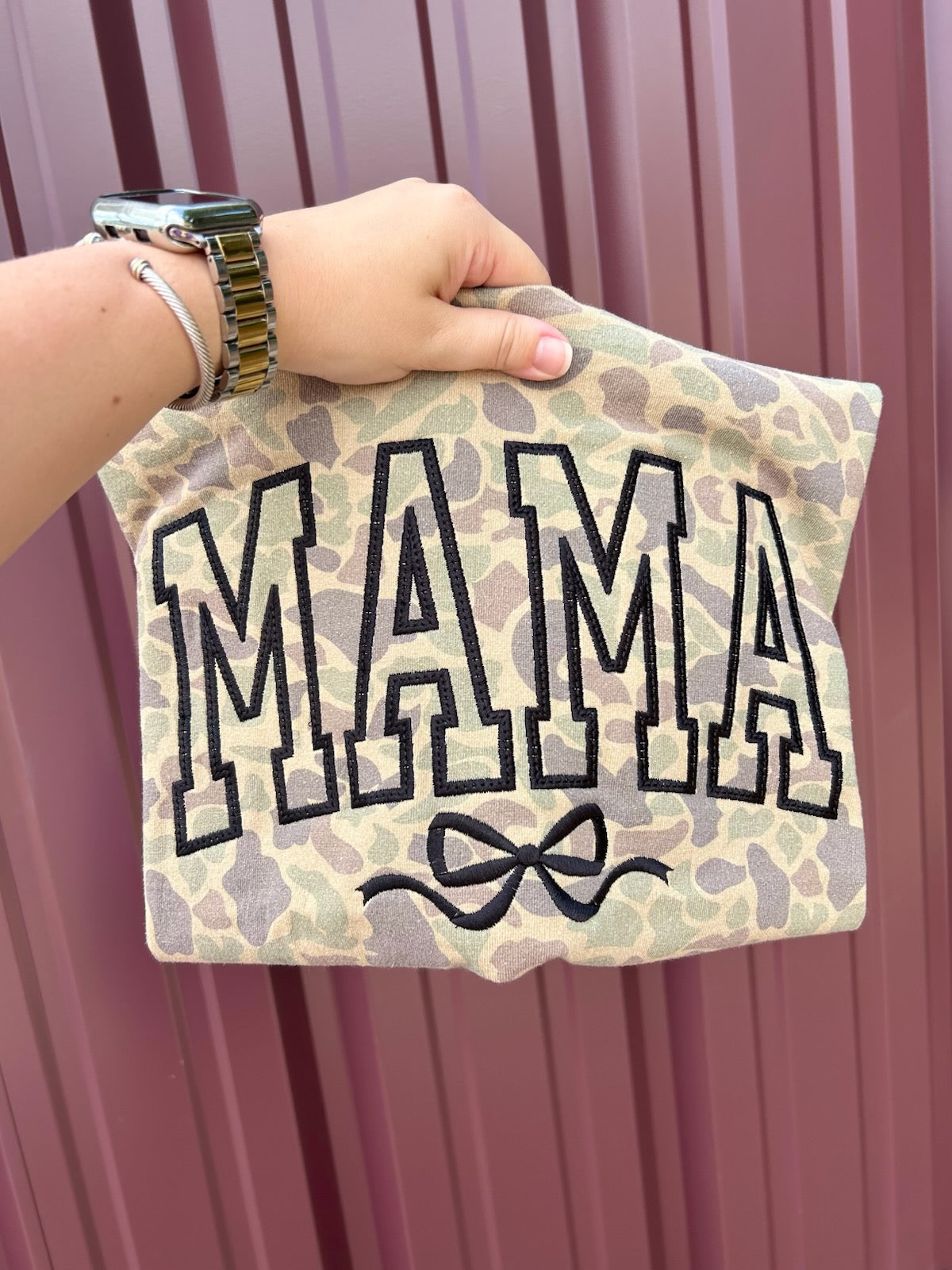 Duck Camo Mama Tee