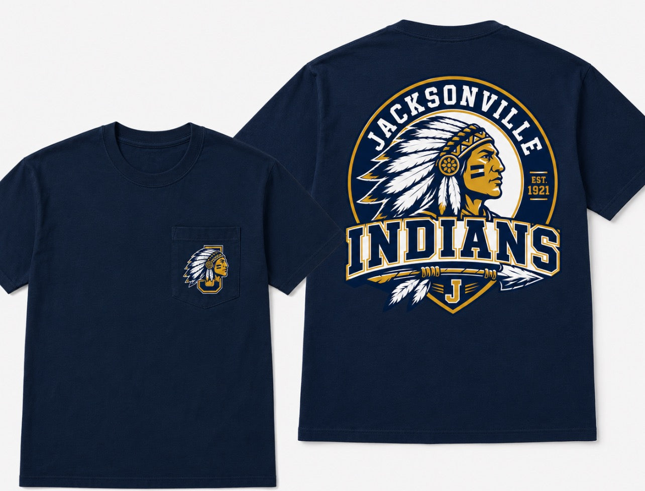 Jacksonville Indian Tee