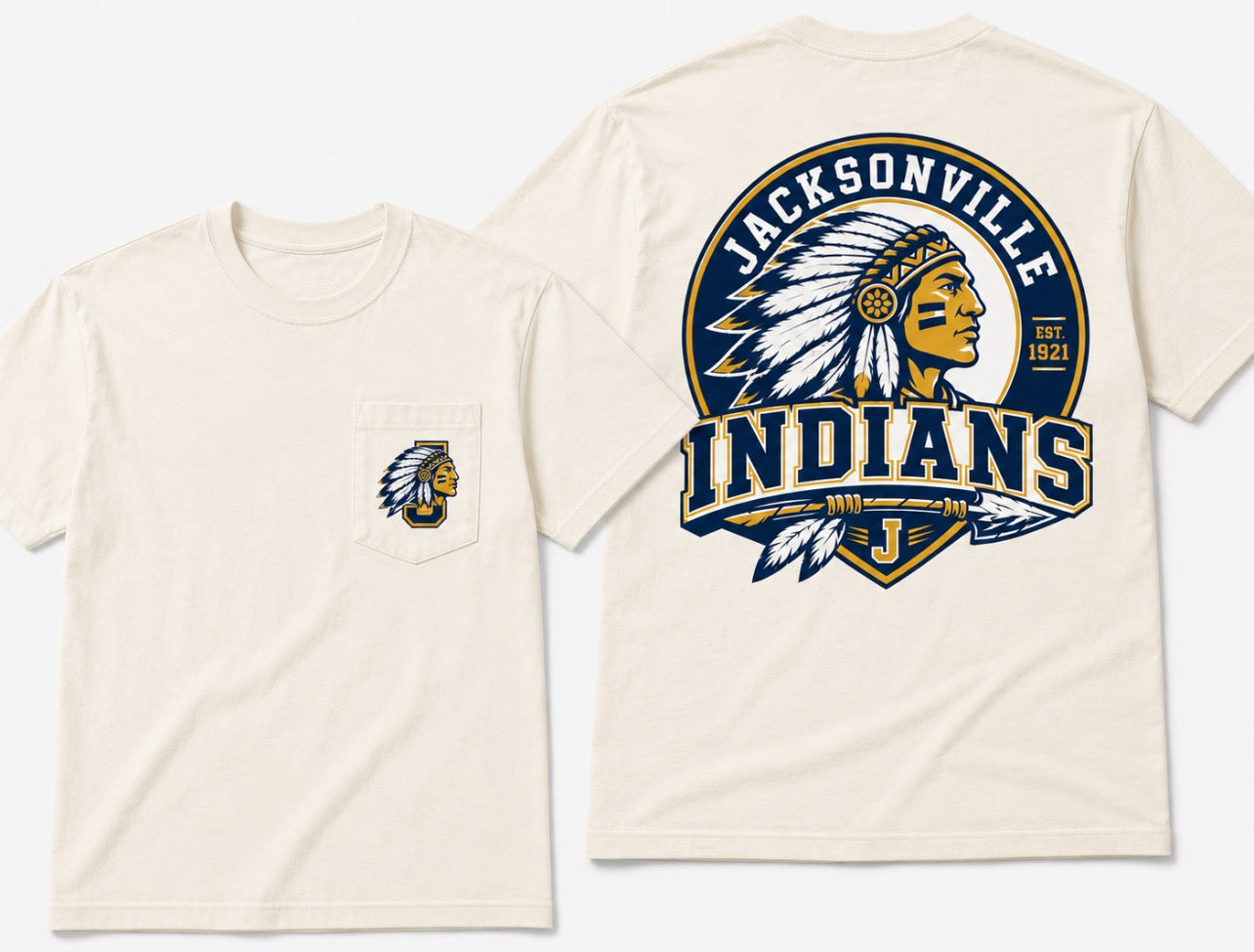 Jacksonville Indian Tee